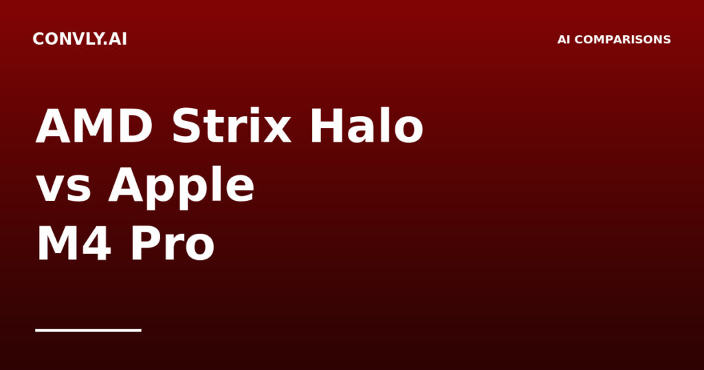 AMD Strix Halo vs Apple M4 Pro for AI: The Unified Memory Battle