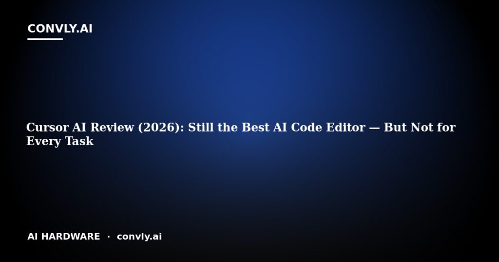 Cursor AI Review (2026): Still the Best AI Code Editor — But Not for Every Task