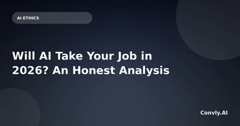 AI ethics and job impact analysis for 2026, focusing on AI's role in the workforce.