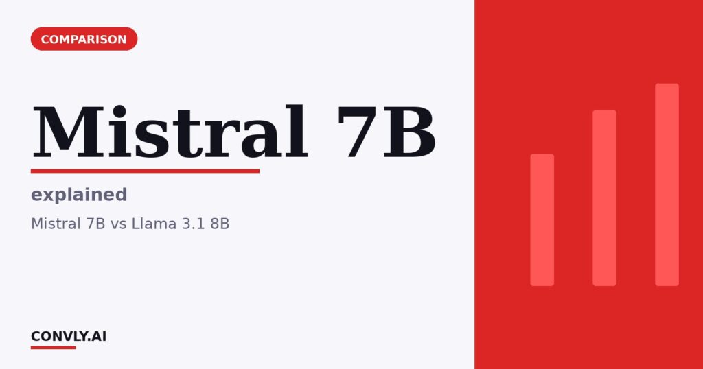 Mistral 7B — explained. Mistral 7B vs Llama 3.1 8B.