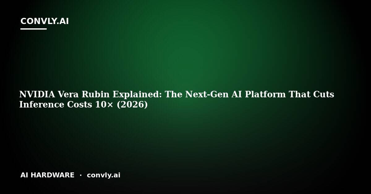 NVIDIA Vera Rubin Explained: The Next-Gen AI Platform That Cuts ...