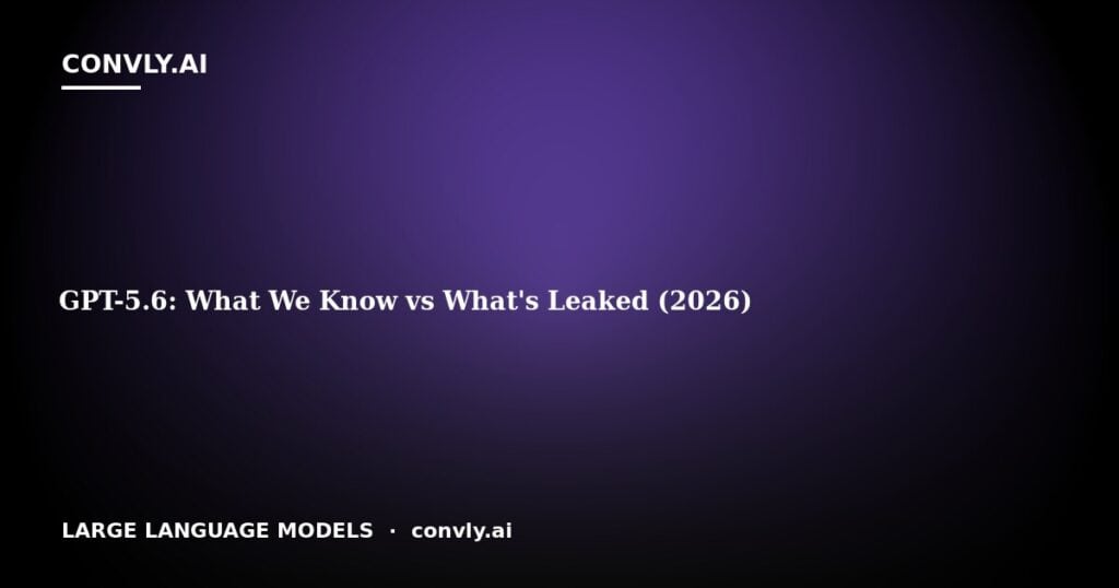 GPT-5.6: What We Know vs What's Leaked (2026)