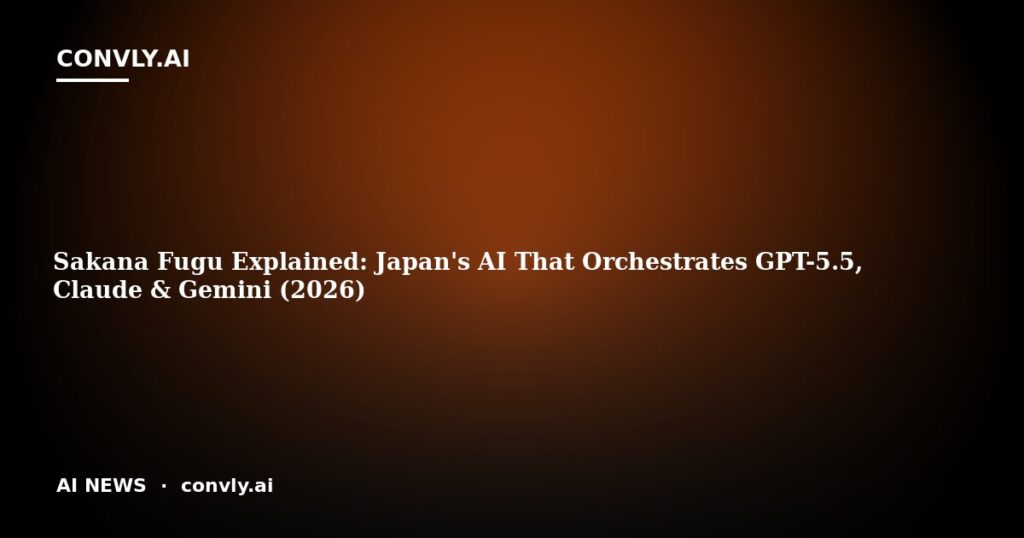 Sakana Fugu Explained: Japan's AI That Orchestrates GPT-5.5, Claude & Gemini (2026)