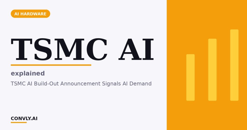 TSMC AI — explained. TSMC AI Build-Out Announcement Signals AI Demand.