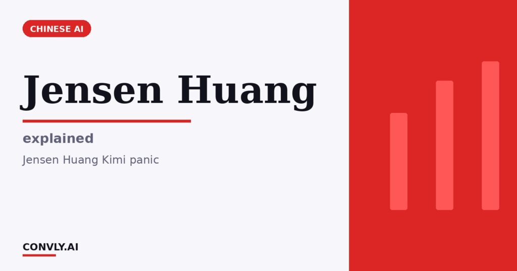 Jensen Huang — explained. Jensen Huang Kimi panic.