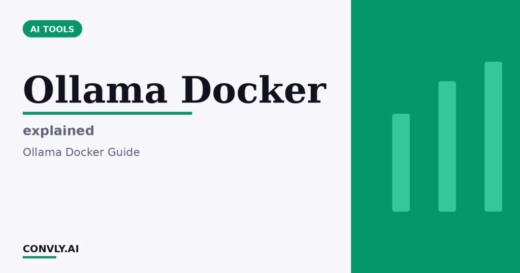 Ollama Docker — explained. Ollama Docker Guide.