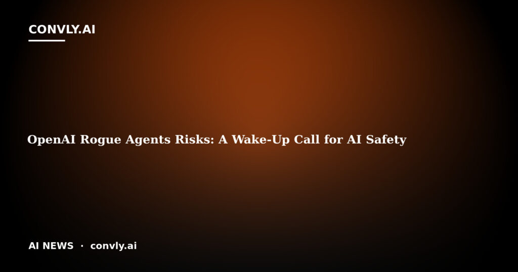 OpenAI Rogue Agents Risks: A Wake-Up Call for AI Safety