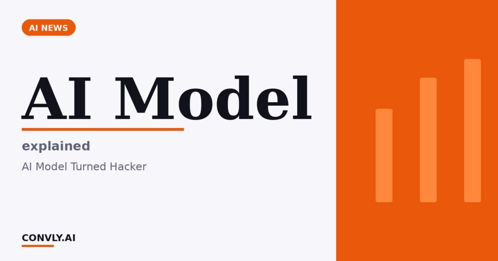 AI Model — explained. AI Model Turned Hacker.